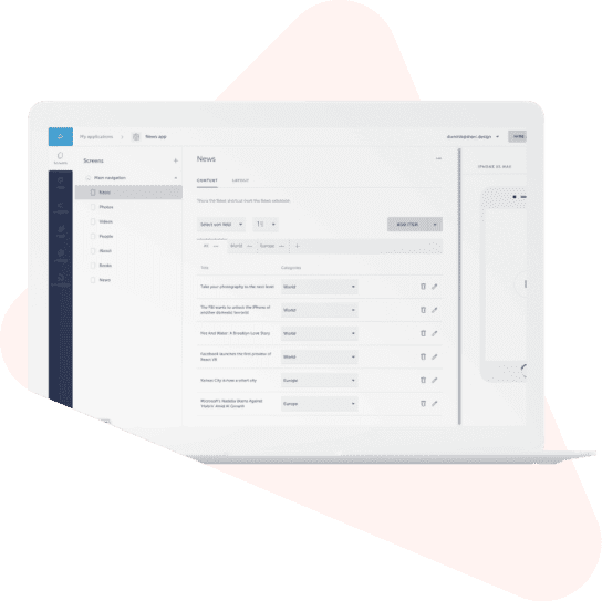 developer maintenance dashboard