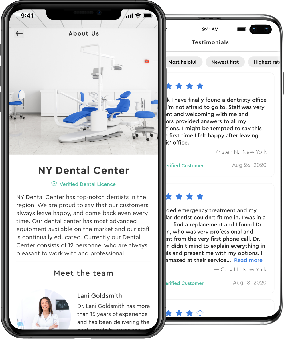 Dental apps